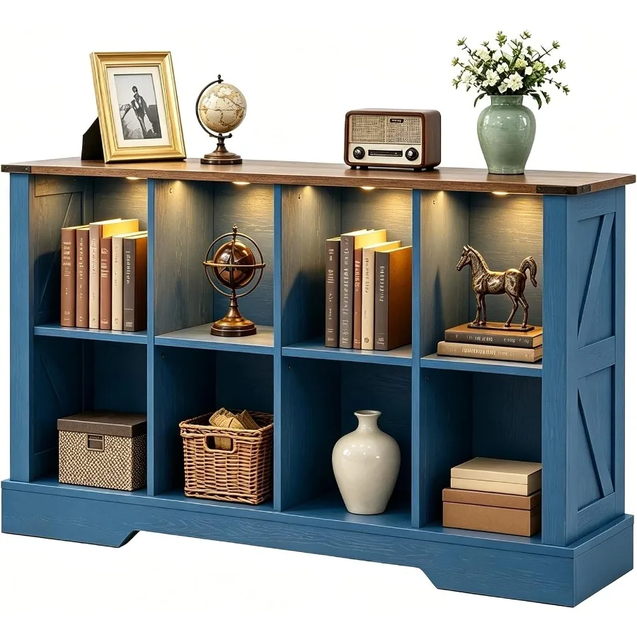 Lighting - 8 Cube Storage Organizer, 2-Tier Book