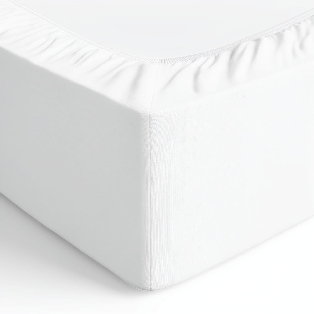 Fitted Bed Sheets Deep Pocket - Minimalist Style Bedding Set Solid Color