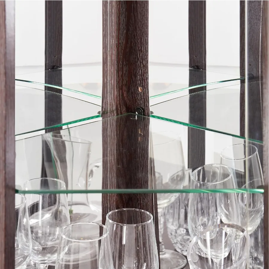 Lighted Corner Storage Cabinet - Storage & Organization recension och pris