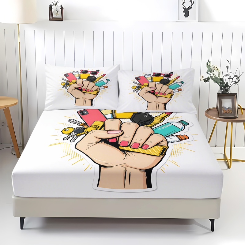 Urban Carry Essentials Fitted  - Fitted Bed Sheets Deep Pocket recension och pris