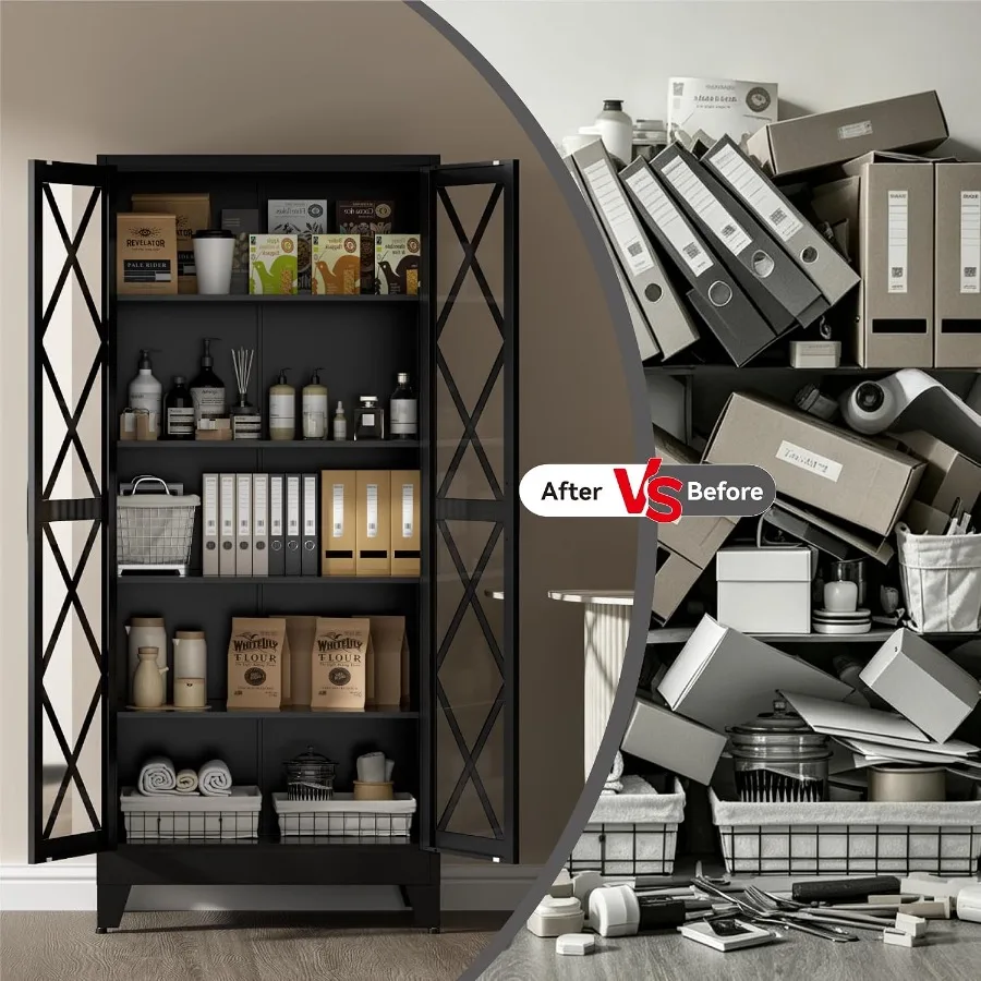 71 Metal Storage Cabinet for H - Storage & Organization recension och pris