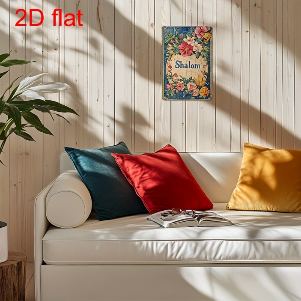 CIFBUY Vintage Floral Shalom A - Home Decor recension och pris